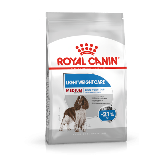 Royal Canin Medium Light Weight Care Adult – Hrană Uscată pentru Câini de Talie Medie cu Tendință de Îngrășare – 12 kg